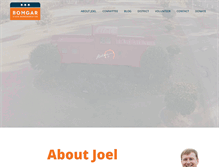 Tablet Screenshot of joelbomgar.com